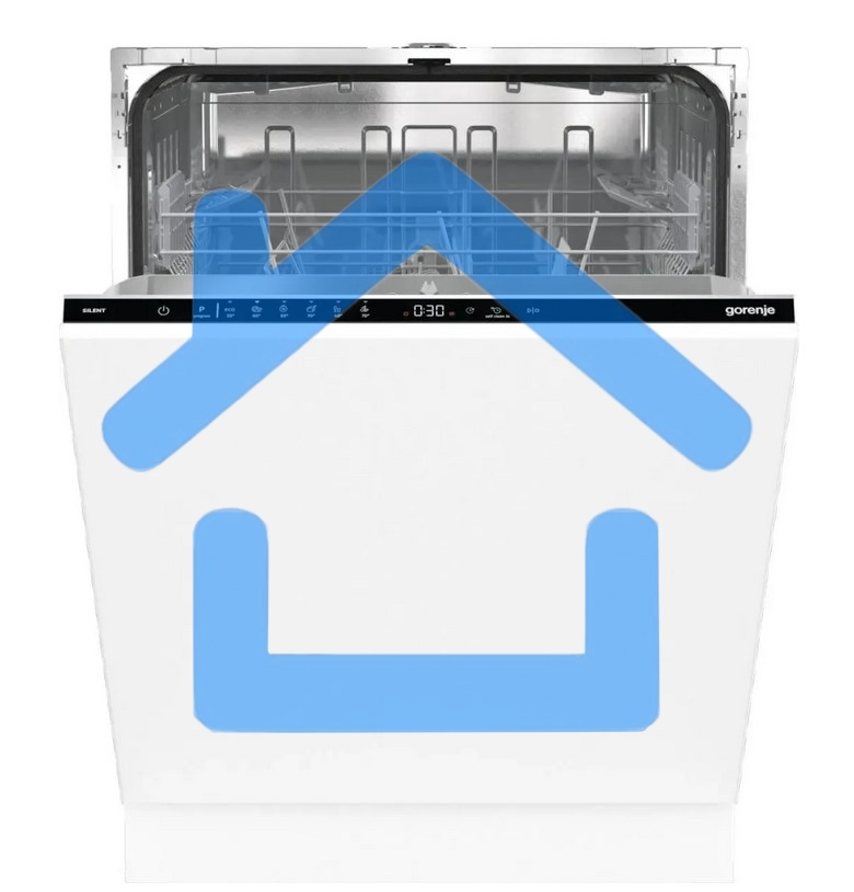 Встраиваемая посудомоечная машина Gorenje GV642E90, черный, 59.8 см, 13 компл., 47 дБ, класс A++