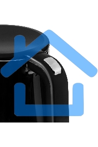 Чайник электрический Galaxy Line GL 0337, черный, пластик, 2200 Вт, 1,7 л