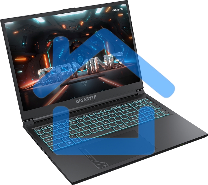 Ноутбук Gigabyte G6 черный KF-H3KZ854KD Core i7 13620H 16Gb SSD1Tb NVIDIA GeForce RTX 4060 8Gb 16