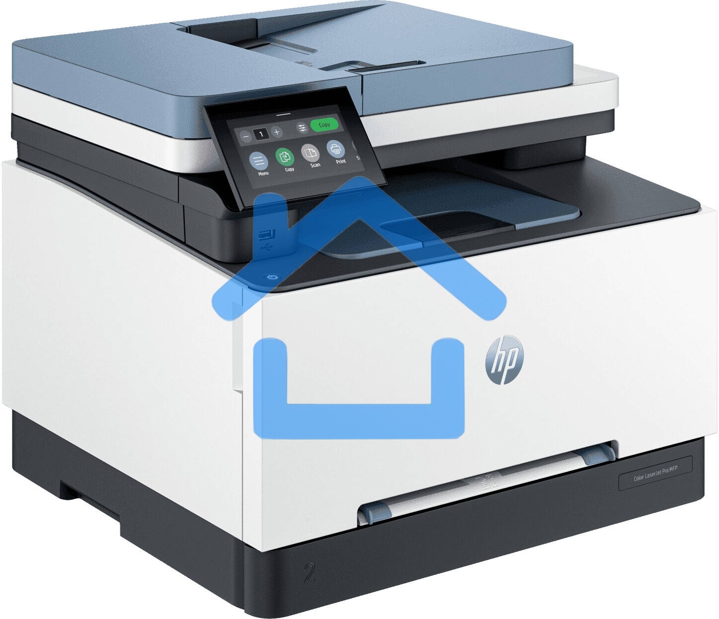 МФУ лазерный HP Color LaserJet Pro MFP 3303fdw (499M8A), A4, цветной, печ. до 25 стр/мин., скан. до 19 стр./мин., 600x600 dpi, Ethernet, USB, Wi-Fi