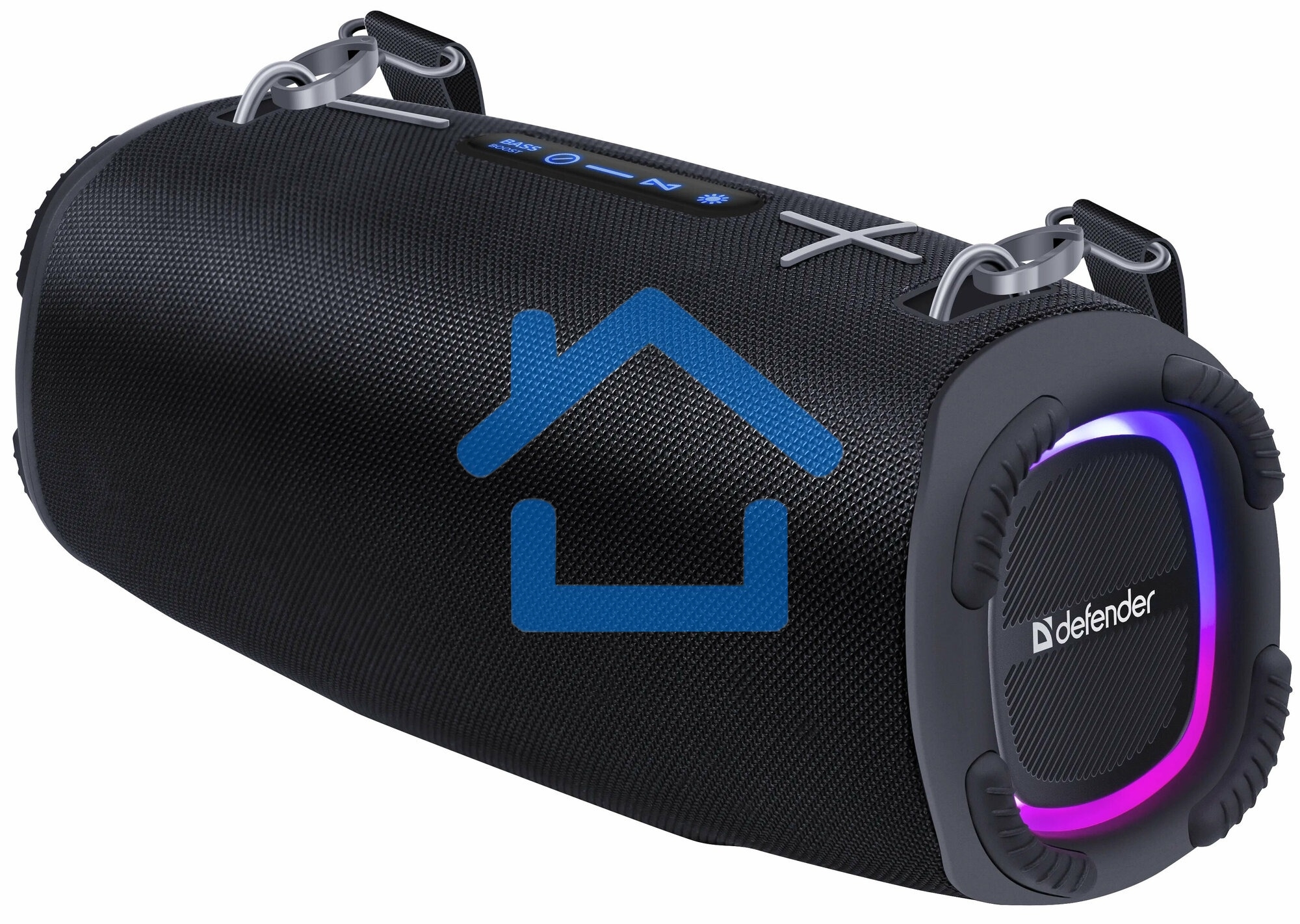 Портативная колонка Defender Beatbox 80 черный 80 Вт