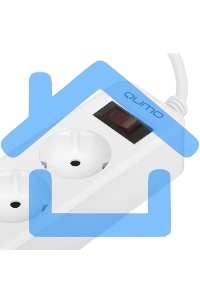 Сетевой фильтр QUMO Power Bar 5SP4U (P-0005), белый