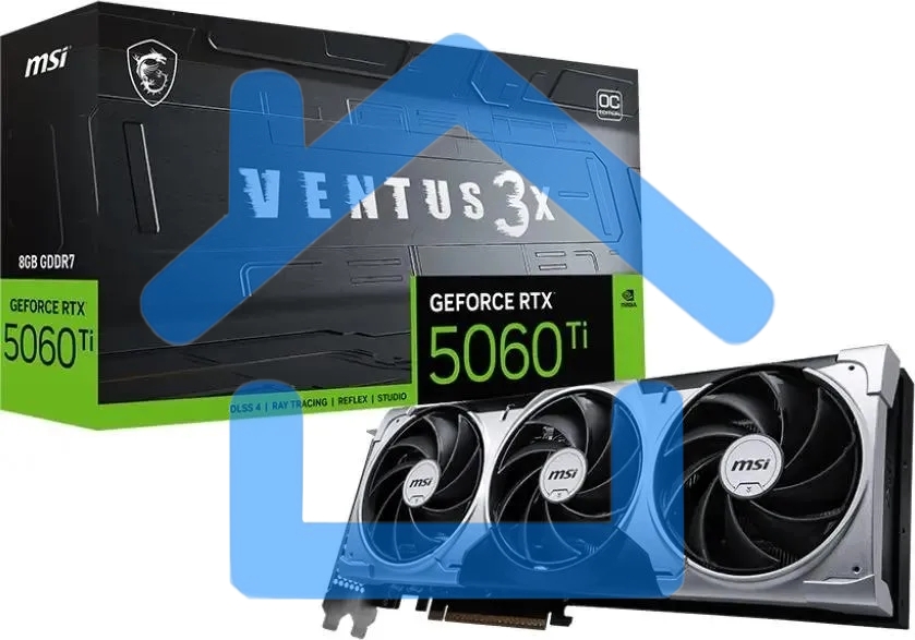 Видеокарта MSI GeForce RTX 5060 8G VENTUS 3X OC