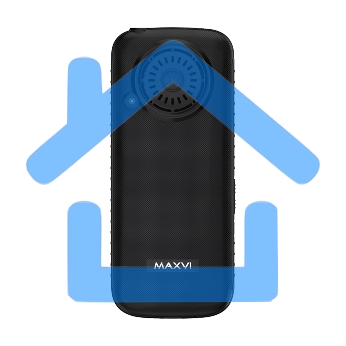 Мобильный телефон Maxvi B21ds up черный