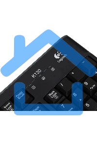 Клавиатура Logitech K120 EER проводная, USB, черный