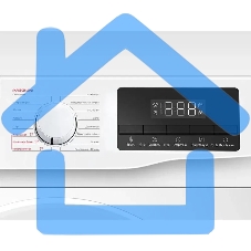 Стиральная машина TCL F6 BLDC TWOP-609W14W белая, загрузка фронтальная 9кг, 1400 об/мин., класс: A+++