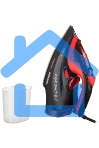 Утюг Redmond RI-C283 2400Вт красный/черный