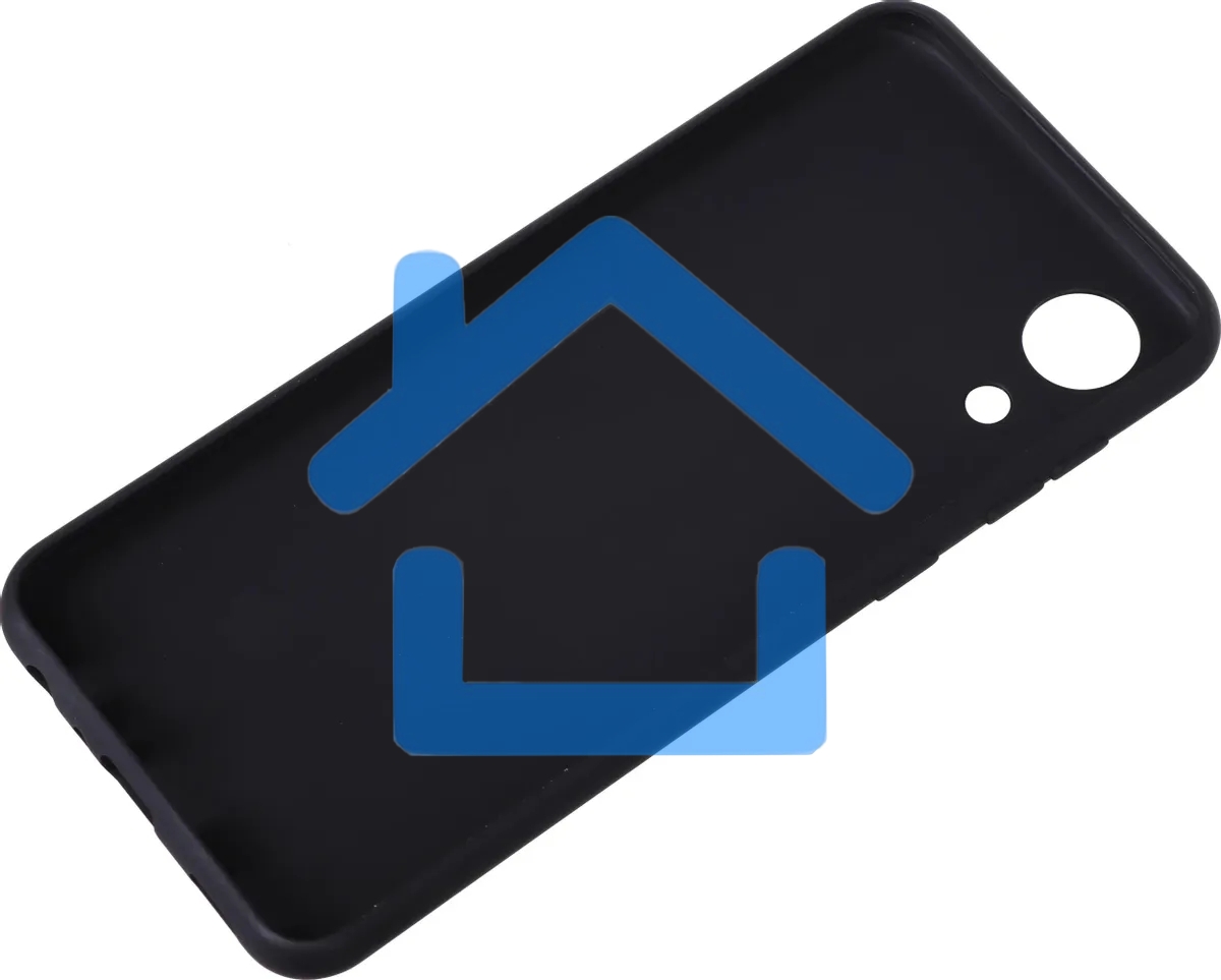 Чехол (клип-кейс) BoraSCO Silicone Case для Samsung Galaxy A03 Core черный (матовый)