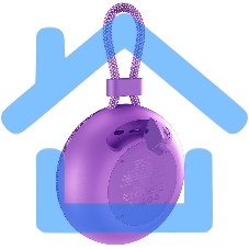 Портативная колонка круглая HOCO BS60 фиолетовый