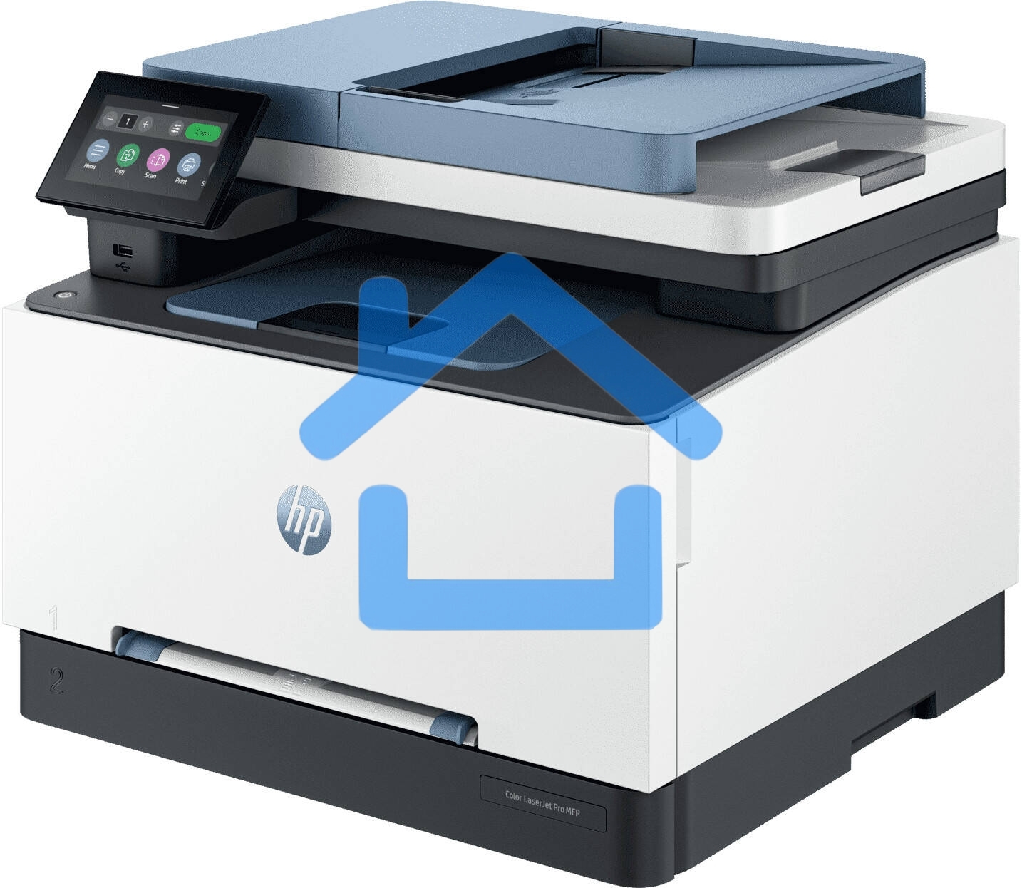 МФУ лазерный HP Color LaserJet Pro MFP 3303fdw (499M8A), A4, цветной, печ. до 25 стр/мин., скан. до 19 стр./мин., 600x600 dpi, Ethernet, USB, Wi-Fi