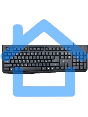 Клавиатура Oklick K135 (1914788) проводная, USB, черный