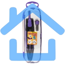 Готовальня Silwerhof Монстрики, цинк, 16см, в комплекте: 2 предмета