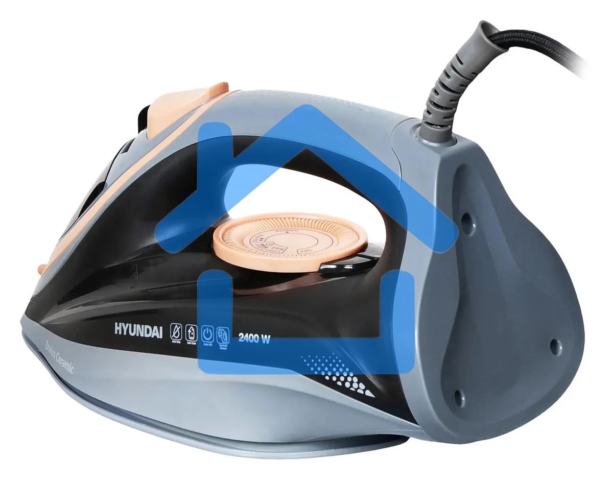 Утюг Hyundai H-SI01671 2400Вт голубой