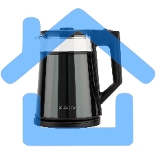 Чайник электрический Energy E-200 (1,2 л, диск), метал. корпус