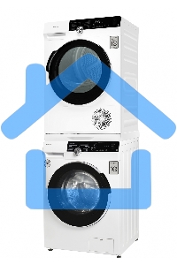 Сушильная машина Weissgauff WD 599 DC Inverter Heat Pump белый, 9 кг, сушка - тепловой насос, программ - 14, 59.5 x 84.5 x 64 см