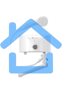 Водонагреватель проточный Thermex Vetro 6500 combi