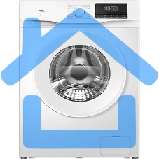 Стиральная машина TCL F6 BLDC TWOP-609W14W белая, загрузка фронтальная 9кг, 1400 об/мин., класс: A+++