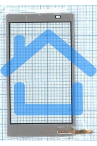 Сенсорное стекло (тачскрин) для Philips Xenium X809, черное