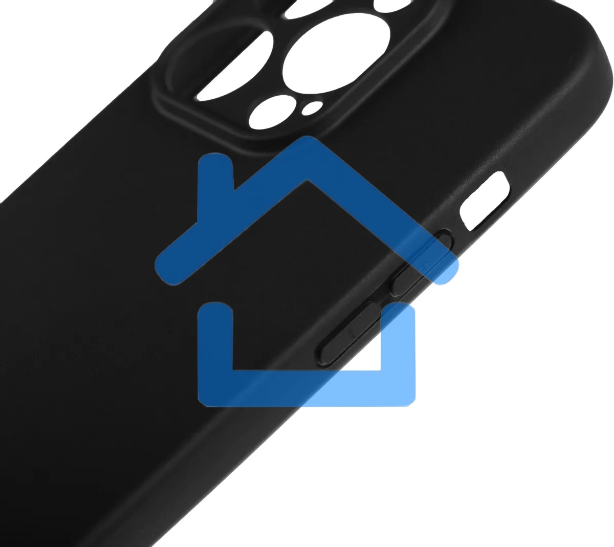 Чехол (клип-кейс) BoraSCO для Apple iPhone 15 Pro черный