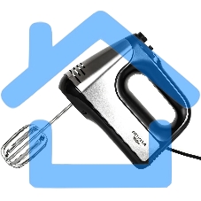 Миксер SUPRA MXS-591 500 Вт, 6 скоростей, режим Турбо, насадки для взбивания яиц и крема, насадки для замеса тяжелого теста, корпус металл/пластик, черный)