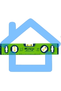 Уровень алюминиевый СИБРТЕХ УСМ-0,5-300, фрезерованный, 3 глазка, магнитный, 300 мм 34111