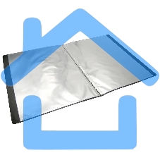 Папка с 20 прозрачными вкладками Бюрократ DeLuxe DLV20BLCK A4, пластик, 0.7мм, черный