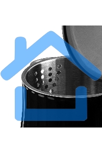 Чайник электрический Galaxy Line GL 0337, черный, пластик, 2200 Вт, 1,7 л