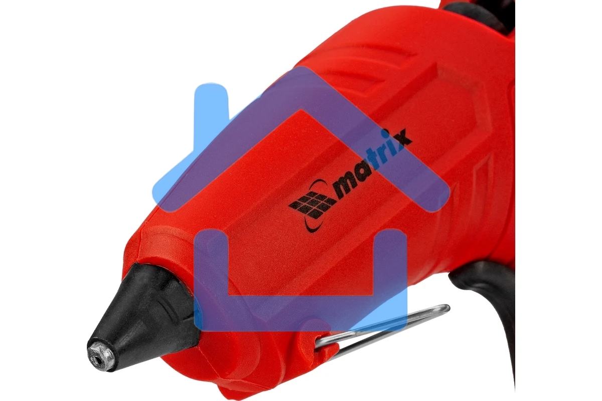 Клеевой пистолет Matrix, 11 мм, 25 (80) Вт, 16 г/мин