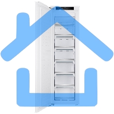 Морозильник Zigmund & Shtain BR 05 X, белый, 200 л, 7 ящиков