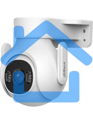 Камера видеонаблюдения IP Dahua DH-IPC-P5BP-PV-0360B Wi-Fi 3.6-3.6мм цв. корп.:белый