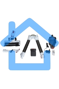 Пылесос вертикальный SUPRA VCS-5083 белый, питание от аккумулятора, 350 Вт, уборка сухая, пылесборник 0.6 л, работа от АКБ max 30 мин.