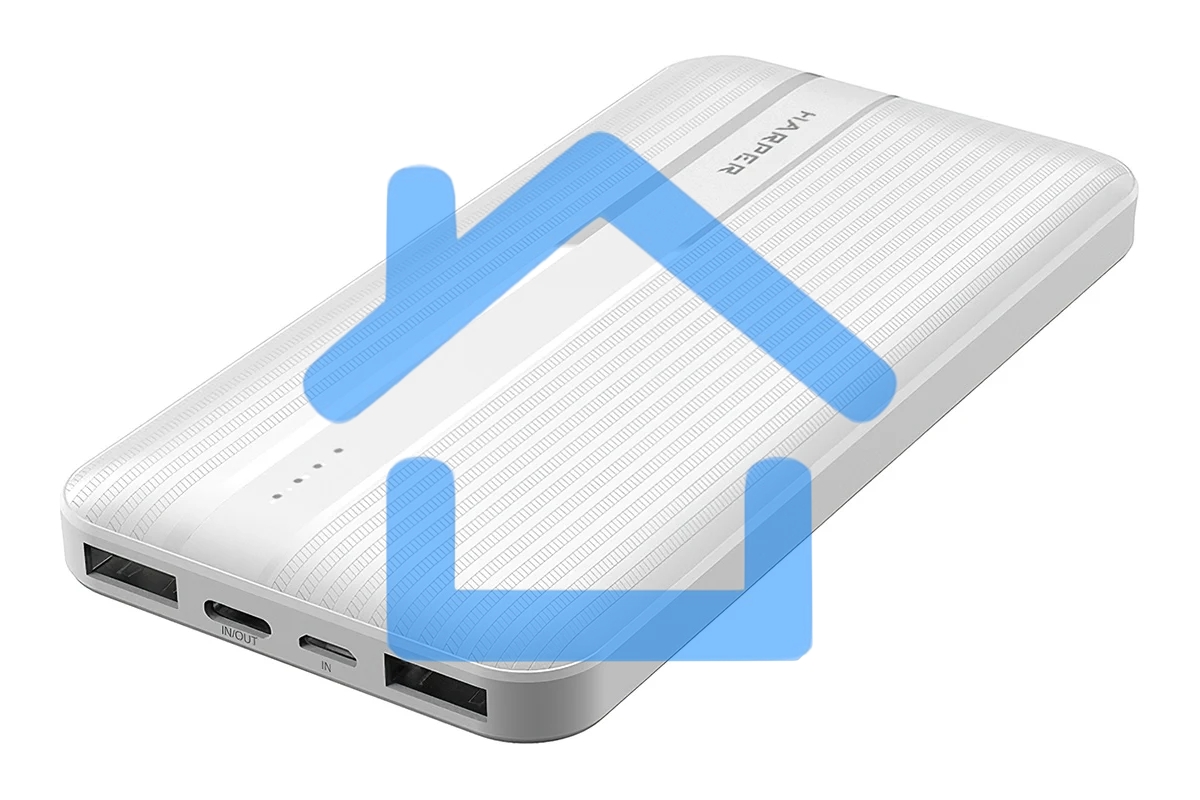 Портативный аккумулятор HARPER PB-10006 белый