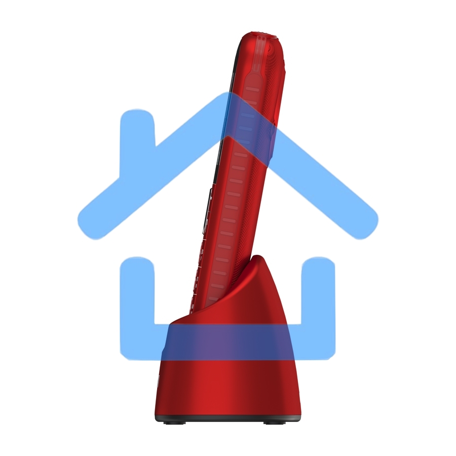 Мобильный телефон Maxvi B5ds up red. 