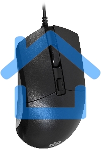 Мышь проводная Oklick 207M черный, 2400 dpi, USB, кнопки - 4