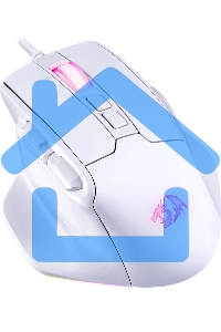 Мышь проводная REDRAGON Bullseye белый, 12400 dpi, USB, кнопки - 8