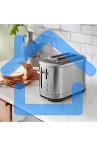 Тостер KitchenAid 5KMT2109ESX нержавеющая сталь, на 2 тоста