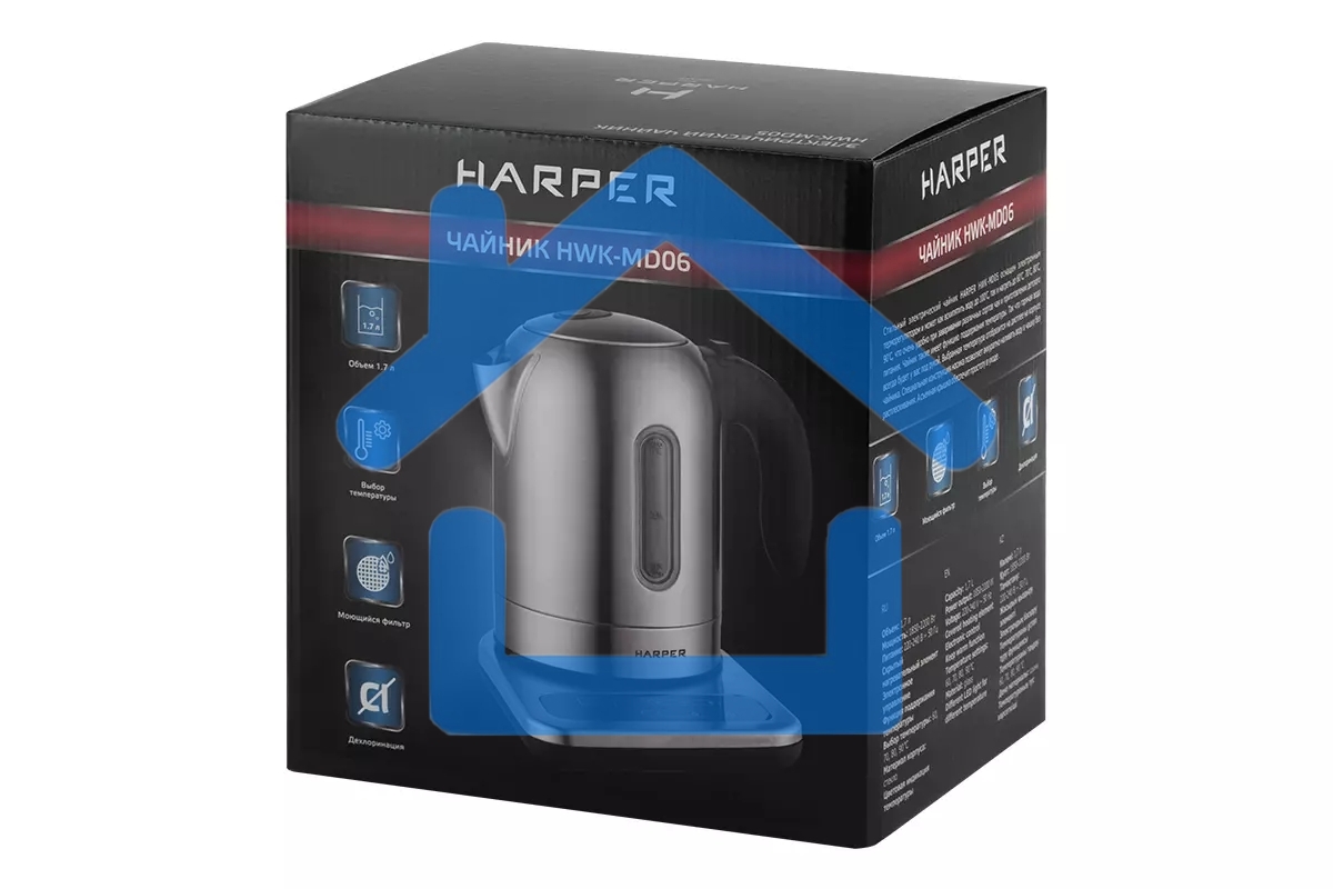 Чайник электрический HARPER HWK-MD06