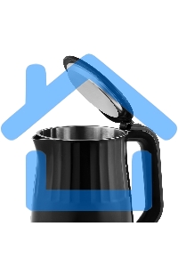 Чайник электрический Galaxy Line GL 0337, черный, пластик, 2200 Вт, 1,7 л