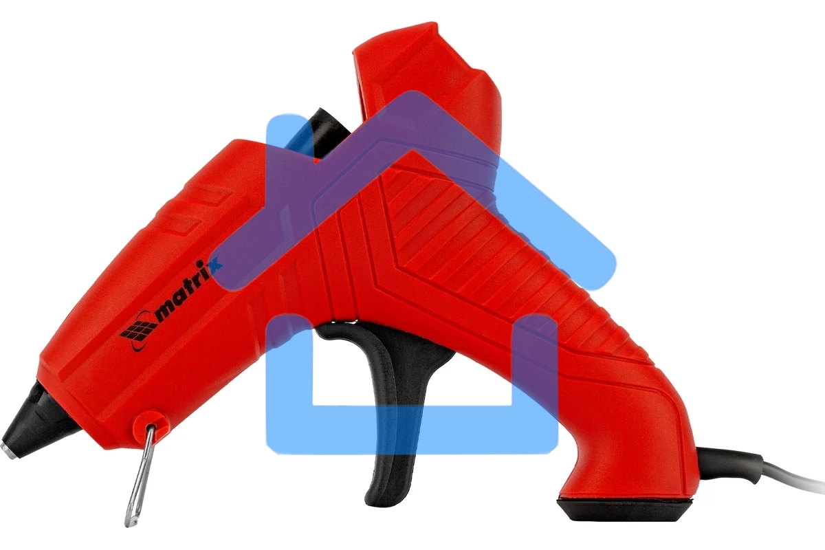Клеевой пистолет Matrix, 11 мм, 25 (80) Вт, 16 г/мин
