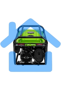 Электрогенератор бензиновый СИБРТЕХ БС-3500, 3.2 кВт, 95 дБ, 38.8