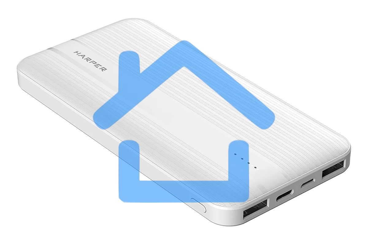 Портативный аккумулятор HARPER PB-10006 белый