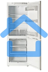 Холодильник Atlant ХМ-4712-100 белый двухкамерный 187/101л морозилка снизу