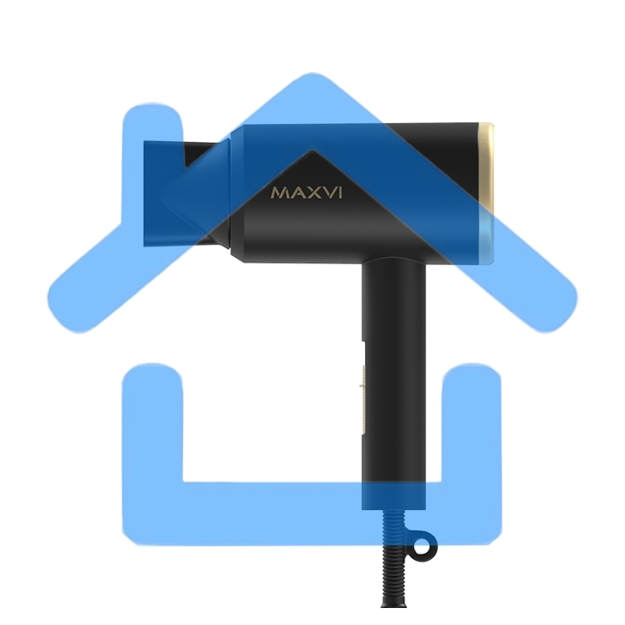Фен MAXVI HD1801 black