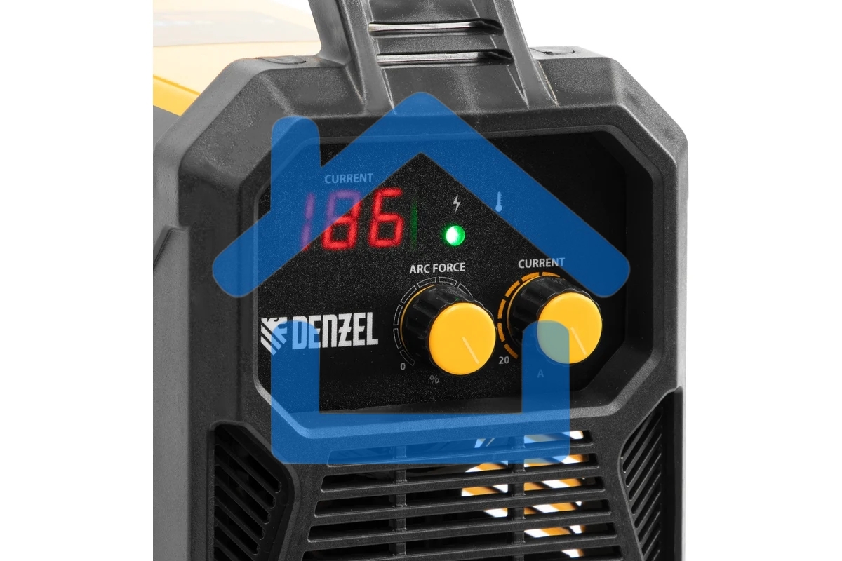 Аппарат инвертор. дуговой сварки DM-180 Standart, 180 А, ПВ 60% Denzel