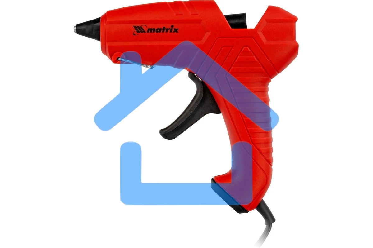 Клеевой пистолет Matrix, 11 мм, 25 (80) Вт, 16 г/мин