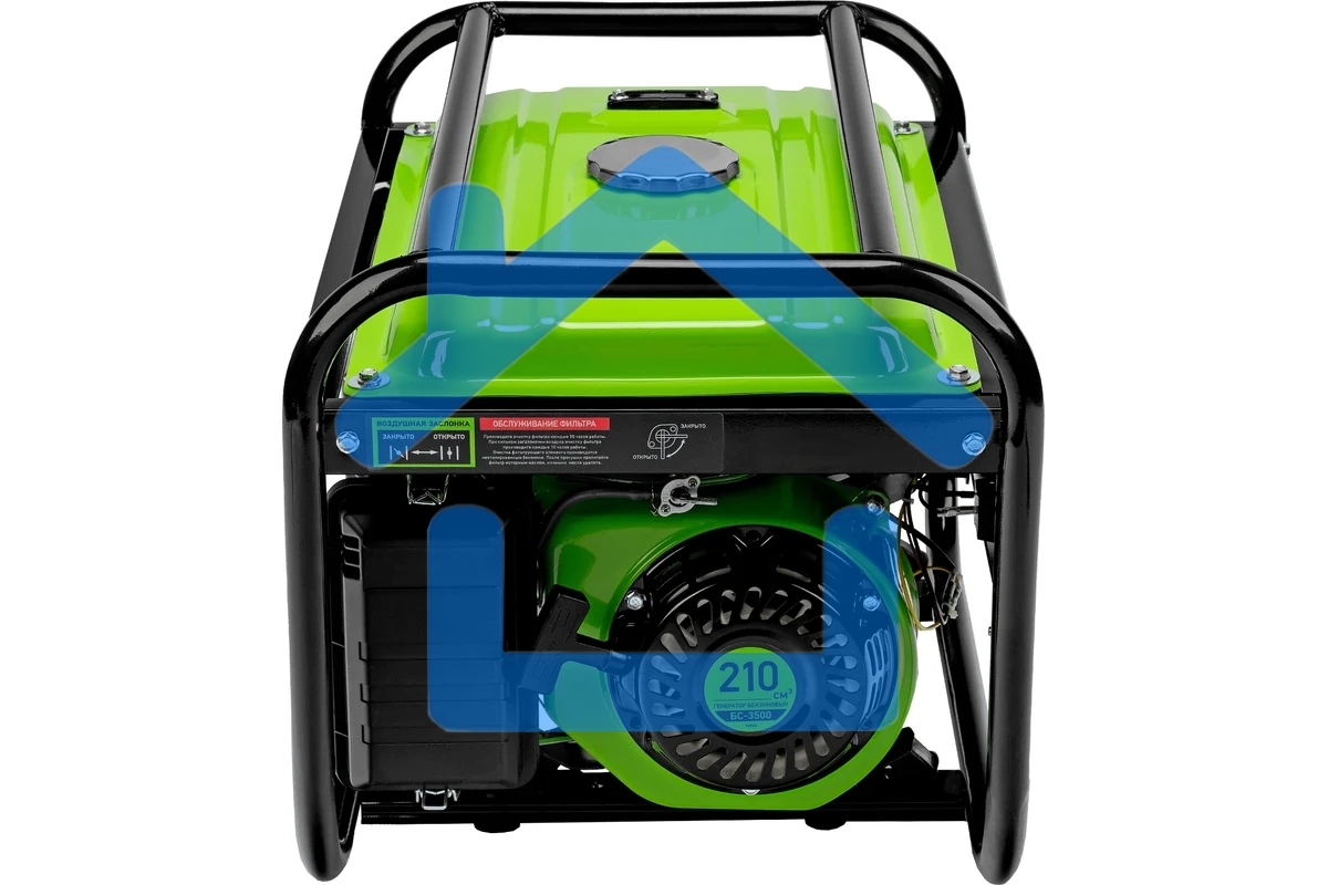 Электрогенератор бензиновый СИБРТЕХ БС-3500, 3.2 кВт, 95 дБ, 38.8