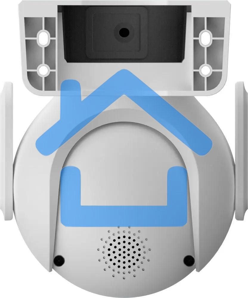 Камера видеонаблюдения IP Dahua DH-IPC-P5BP-PV-0360B Wi-Fi 3.6-3.6мм цв. корп.:белый