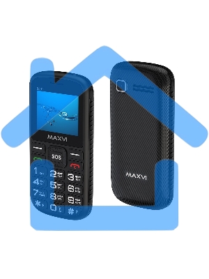 Мобильный телефон Maxvi B201 черный