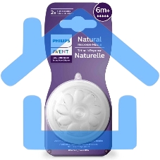 Соска для кормления Philips Avent NATURAL Response, 2 шт, силикон, Т5