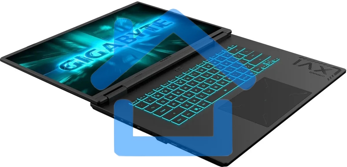 Ноутбук Gigabyte Gaming A16 GA6H Intel Core i5-13420H/16Gb/SSD 512Gb/RTX4050 6Gb/16